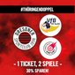 #ThüringenDoppel - Kombiticket vs. Suhl/Erfurt