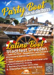Salsa Cruise II Latino-Partyboot Dresden Stadtfest