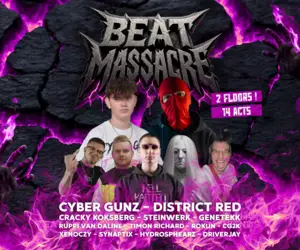 Beat Massacre X Hard With Friends am Sa, 11.10.2025 - Arteum, Dresden