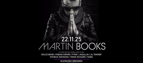 PURE Techno - Martin Books - 9 Artists - 2 Floors, Kleinvieh