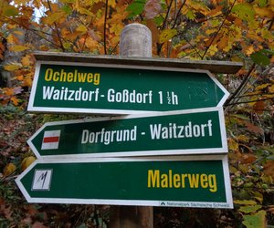 Wanderung entlang der Ochelwände am Sa, 06.09.2025 - Wanderparkplatz Polenztal/Frinztalmühle, Bad Schandau OT Rathmannsdorf