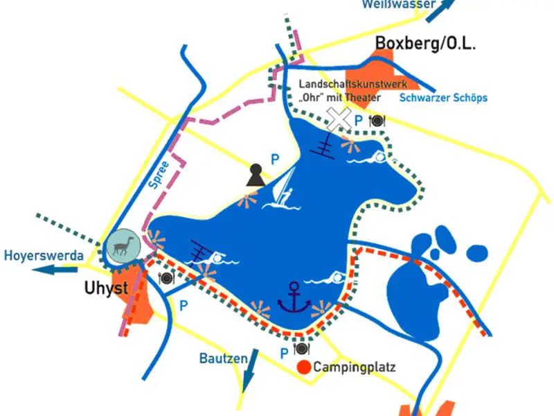 Bärwalder See in Boxberg - Location - DRESDEN NIGHTLIFE