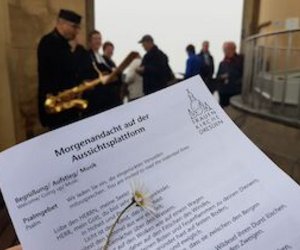 Morgenandacht auf der Aussichtsplattform am Sa, 06.09.2025 - Frauenkirche Dresden, Dresden