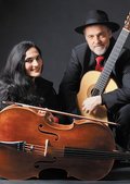 Magische Klänge für Cello & Gitarre - Duo Ariana Burstein & Roberto Legnani / Villa Teresa